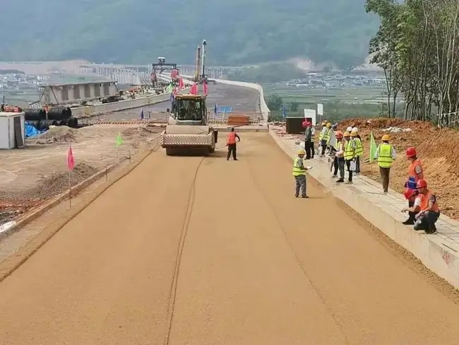 南口街道路基工程